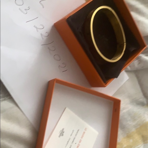 SOLD Authentic Hermès enamel bracelet - Picture 3 of 8